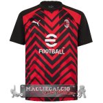 Thailandia Maglia Calcio Pre Partita AC Milan 2023-24 Rosso