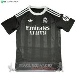 Thailandia Portiere Maglia Calcio Real Madrid 2025 2026 Nero