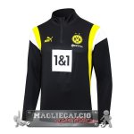 Borussia Dortmund Nero Giallo Bianco Felpa Da Allenamento 2023-24