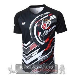 Maglia Formazione Sao Paulo 2025 2026 Nero Rosso