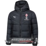 Giacca in Cotone AC Milan 2023-24 Nero Giacca in Cotone AC Milan 2023-24 Nero