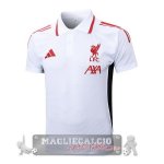 Liverpool Bianco Rosso Maglia POLO 2025 2026