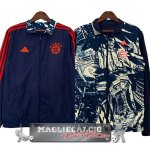 Giacca a vento Bayern Monaco 2023-24 Blu Navy Rosso