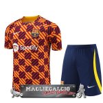 Barcelona Completo Bambino Formazione 2023/2024 Arancione Blu