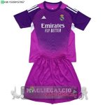 Portiere Set Completo Bambino Real Madrid 2025 2026 Purpureo