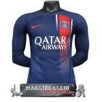 Tailandia Home Manica Lunga Giocatori Maglia Calcio Paris Saint Germain 2023-24