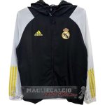 Giacca a vento Real Madrid 2025 2026 Nero Giallo