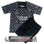Paris Saint Germain Set completi Bambino Maglia Calcio Speciale 2023-24 Nero