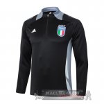 Sudadera Formazione Italia 2024 Nero Grigio