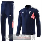 Juventus Insieme Completo Blu Navy Rosa Giacca 2022-23