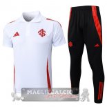 Internacional Bianco Nero Maglia POLO Set Completo 2025 2026