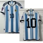 Messi Tailandia Home Giocatori Maglia Calcio Argentina 2022