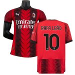 NO.10 Rafa Leão Tailandia Home Giocatori Maglia Calcio AC Milan 2023-24