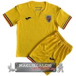 Romania Set Completo Bambino Maglia Calcio Home 2023