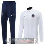 Paris Saint Germain Insieme Completo Bianco Blu Giacca 2022-23