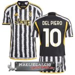 NO.10 Del Piero Tailandia Home Maglia Calcio Juventus 2023-24
