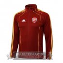 Lunga Zip Giacca Arsenal 2025 2026 Rosso I Giallo