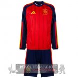 Spagna Set Completo Bambino Manica lunga Calcio Home 2026