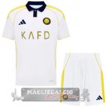 Terza Set Completo Uomo Al Nassr 2025 2026 Bianco