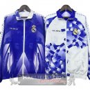 Giacca a vento Real Madrid 2025 2026 Bianco Purpureo