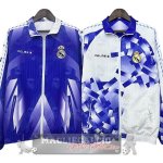 Giacca a vento Real Madrid 2025 2026 Bianco Purpureo