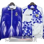 Giacca a vento Real Madrid 2025 2026 Bianco Purpureo