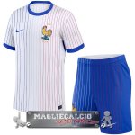 Away Maglia Calcio Set Completo Uomo Francia 2024