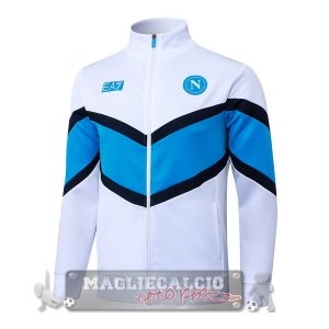 Lunga Zip Giacca Napoli 2025 2026 Bianco I Blu