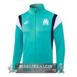 Giacca Lunga Zip Marsella 2023-24 Verde Bianco