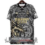 Thailandia Speciale Maglia Calcio Real Madrid 2023-24 Nero Bianco Giallo