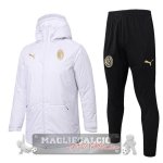 Set Completo Giacca in Cotone AC Milan 2025 2026 Bianco Nero
