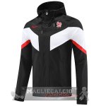 Barcellona Insieme Nero Bianco Giacca A Vent 2022-23