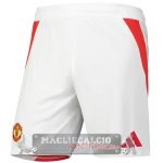 Home Pantaloni Manchester United 2024 2025 Bianco