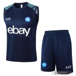 Formazione Senza Maniche Set Completo Napoli 2024 2025 I Blu Formazione Senza Maniche Set Completo Napoli 2024 2025 I Blu