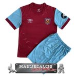 West Ham United Set Completo Bambino Maglia Calcio Home 2023-24