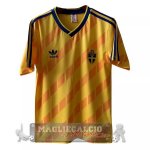 Home Maglia Calcio Svezia Retro 1988