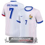 NO.7 Griezmann Thailandia Away Maglia Calcio Francia 2024