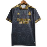 Tailandia Speciale Maglia Calcio Real Madrid 2023-24 Nero Amarillo