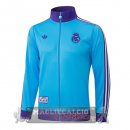 Lunga Zip Giacca Real Madrid 2025 2026 Blu Purpureo