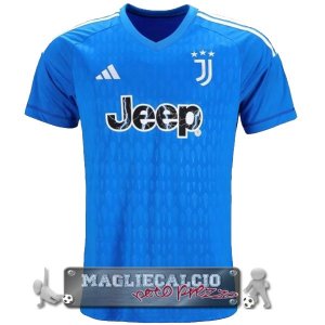 Thailandia Portiere Maglia Calcio Juventus 2023-24 Blu