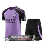 Paris Saint Germain Completo Bambino Formazione 2023-2024 Purpureo Nero