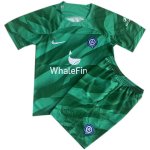 Maglia Calcio Set Completo Uomo Portiere Atletico de Madrid 2023-24 Verde