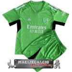 Portiere Maglia Calcio Set Completo Uomo Arsenal 2023-24 Verde