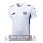 Maglia Formazione Manchester United 2025 2026 Bianco Blu