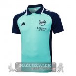Arsenal Maglia POLO 2025 2026 Verde Blu Arsenal Maglia POLO 2025 2026 Verde Blu