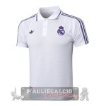 Real Madrid Bianco Purpureo Maglia POLO 2025 2026