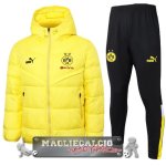 Set Completo Chaqueta De Algodon Borussia Dortmund 2023-24 Giallo Nero