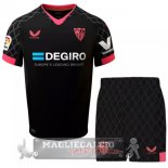 Sevilla Set Completo Bambino Maglia Calcio Terza Coppa del mondo 2022