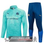 Marseille Insieme Completo Verde Blu Bambino Giacca 2023-24