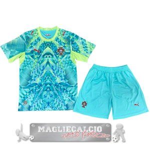 Set Completo De Uomo Maglia Portiere Portogallo 2026 Verde